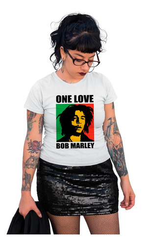 Bob Marley Camiseta Con Estampado De Cantante Reggae Legend