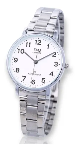 Reloj hombre LA2103-3 plateado con dorado, tablero blanco - Relojes Loix