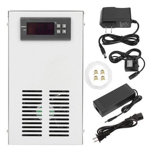 Enfriador De Agua Para Acuarios Us Plug 100240v, Tanque De P