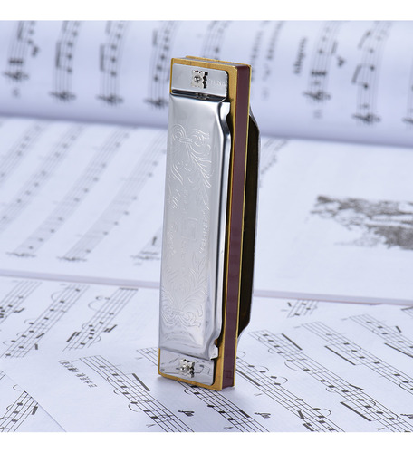 Harmonica 1072-f Folkmaster Standard, Clave Diatónica De 10