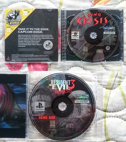 Saga Dino Crisis De Ps1 (1) * Invpsx (Usado)