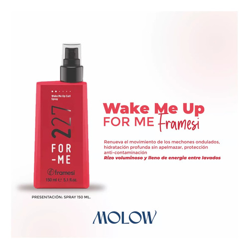 Framesi Kit Shape Me Glaze 222 + Wake Me Up 227 For Me