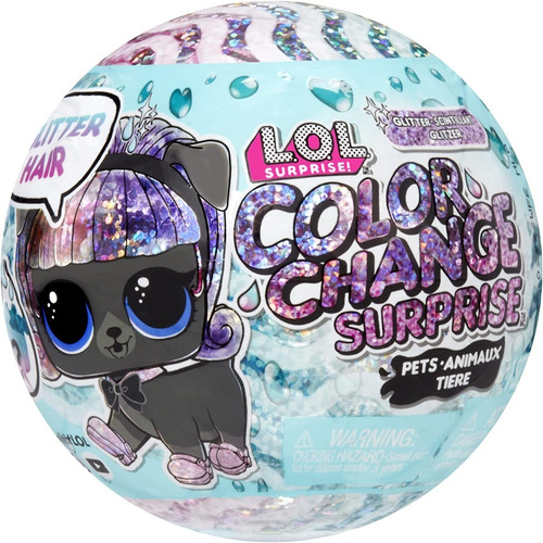 Imagen 8 de 8 de Lol Surprise Glitter Color Change Pets 5 Sorpresas Original
