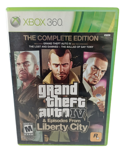 Grand Theft Auto 4  Episodes From Liberty City Para Xbox 360