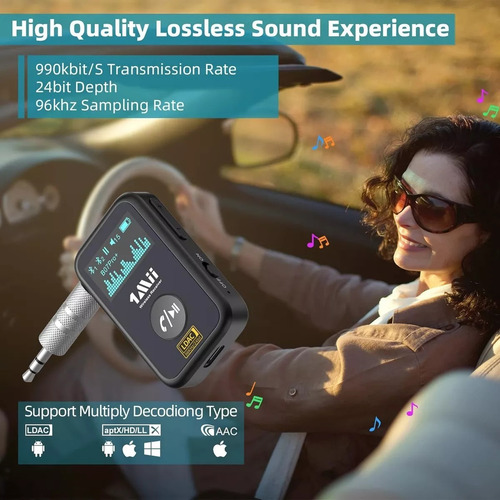 Receptor Inalambrico Bluetooth 1mii B07pro+ Ldac Hi-res