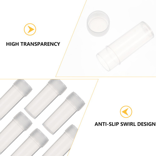 Botellas De Aceite Esencial De Plástico Transparente De 5 Ml