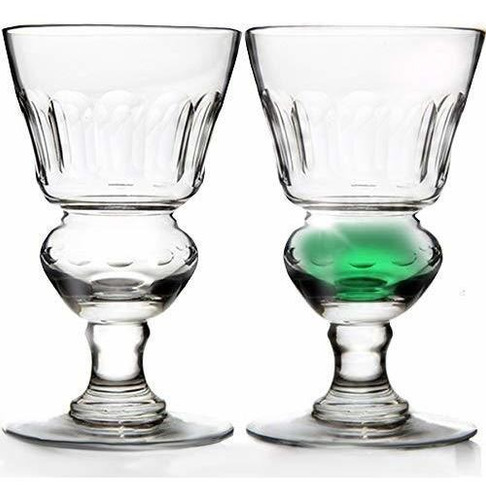 Vaso De Ajenjo Original, Juego De 2, Vintage Reservoir Ponta