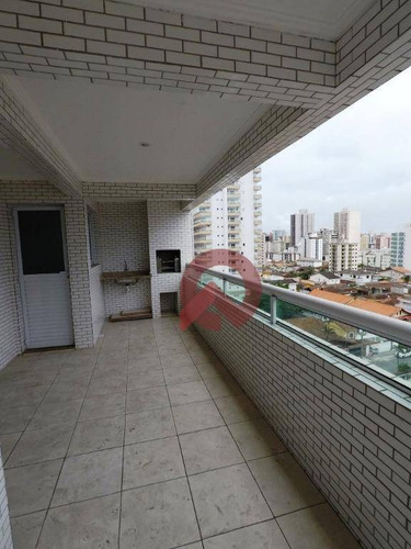 Imagem 9 de 17 de Apartamento Com 3 Dormitórios À Venda, 101 M² Por R$ 505.208,66 - Vila Guilhermina - Praia Grande/sp - Ap2767