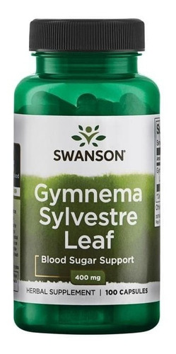 Suplemento en cápsula Swanson  Gymnema sylvestre