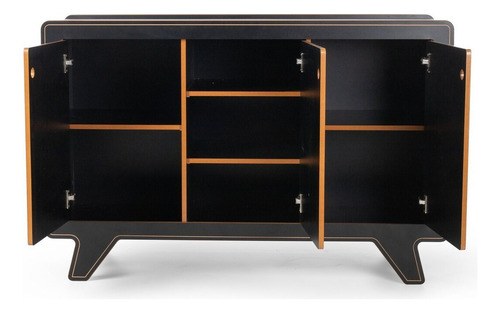 Buffet Para Sala De Jantar 3 Portas James A 85cm X C 13cm Wt