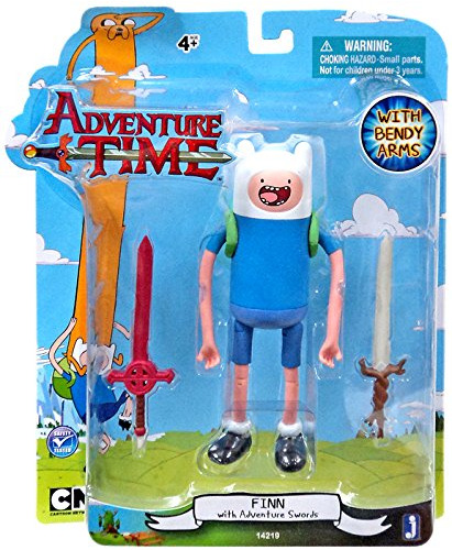 Tiempo De Aventura 5  Finn Con 2 Espadas Figura De M4kex