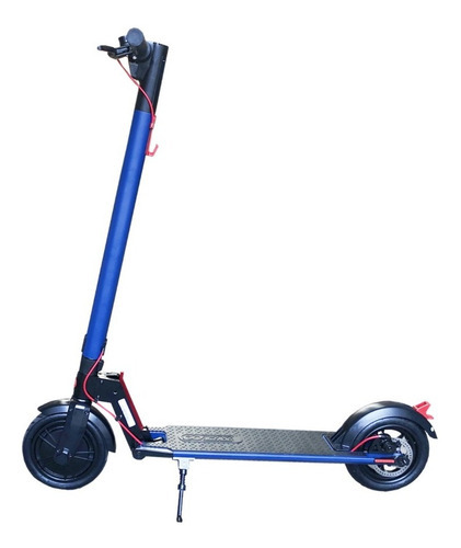 Scooter Electrico Patin Gotrax Glx V2 Plegable 8.5 Neumatica Color Negro/azul