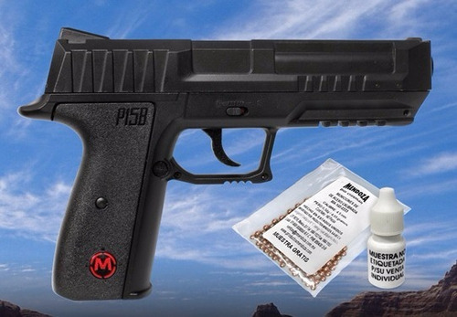 Pistola Co2, Modelo Mcp15b, Marca Mendoza, Calibre 4.5