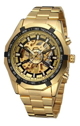 Reloj De Lujo Forsining Gold Fs340