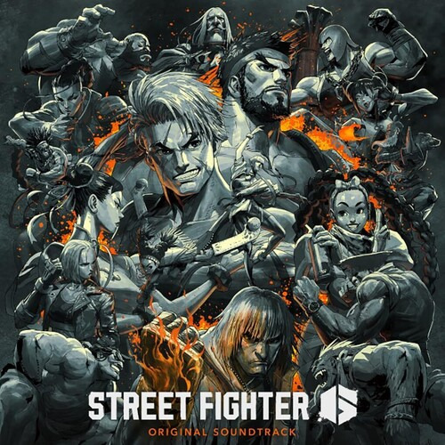 Street Fighter 6 - Cd Del Juego Original De O.s.t. Street Fi