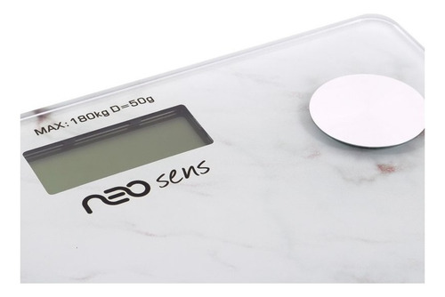 Imagen 2 de 6 de Oferta Del Dia Bascula Digital Neo Sens Diseño Mármol Techno