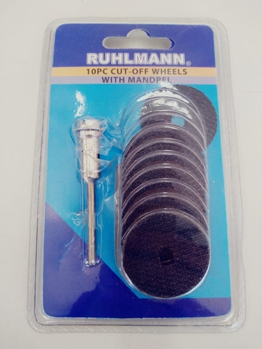 Set 10 Discos De Corte Para Minitornos Dremel Decke Ruhlmann