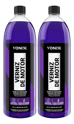 Kit 2 Unidades Verniz De Motor 1,5l - Vonixx