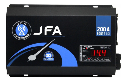 Imagem 1 de 5 de Fonte Carregador Automotiva Jfa 200a Slim