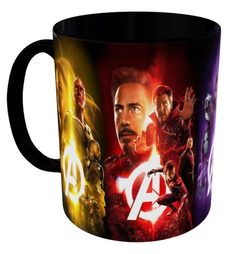 Mugs Avengers End Game Vengadores Pocillo Serie Geeks