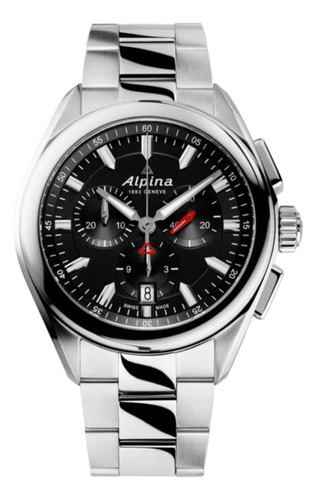 Alpina Reloj De Cuarzo Suizo Alpiner Para Hombre, Color Plat