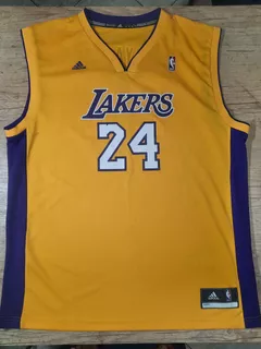 Camisa Lakers adidas - Kobe Bryant 24 - Oficial Amarelo - Xl