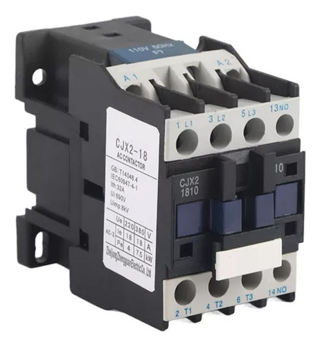 Contactor Ca Cjx2-1810 Bobina 110v 50/60hz 3 Polos