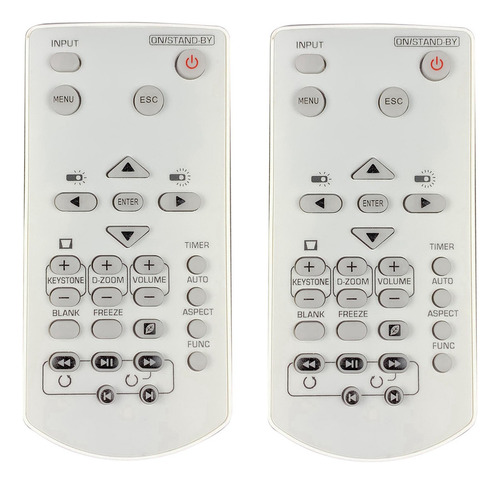 2 Controles Remotos De Proyector Para Proyector Yt-141 Xj-a1