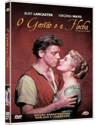 O Gavião E A Flecha - Dvd - Burt Lancaster - Virginia Mayo