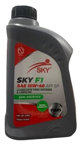 Aceite 15w-40 Semi Sintético Sky 