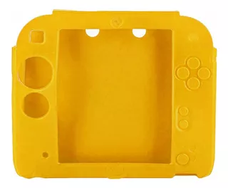 Funda Silicon Compatible Con Nintendo 2ds Naranja