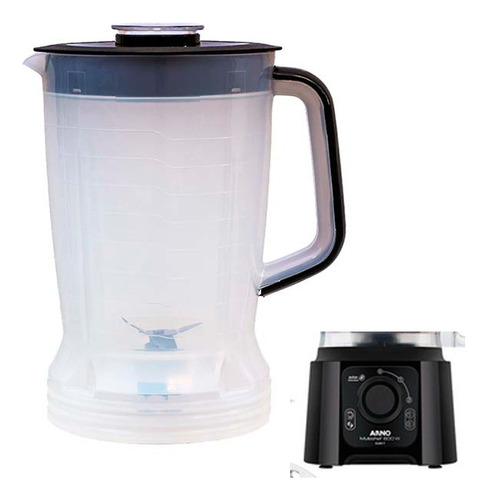 Copo Liquidificador Arno Multichef 7 Em 1 Mp70 700w Preto