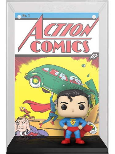 Funko Pop Superman (01)  Comic Cover