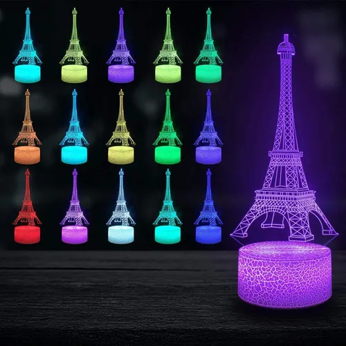 Eryee Luz Nocturna Led De Ilusion 3d