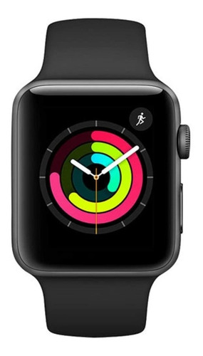 Imagen 2 de 2 de Apple Watch Series 3 Gps Gris Espacial 42mm Mtf32cl/a Nuevo