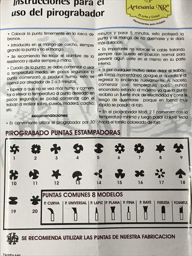 Imagen 4 de 6 de Pirograbador 2 Temperaturas. Ind. Argentina Artesanías Nr