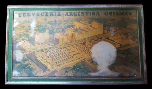 Imagen 1 de 8 de Antiguo Cartel Publicitario Cervecería Quilmes. 1936. 23197
