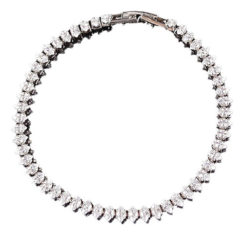 Pulsera De Cadena Con Forma De Garra De Circón