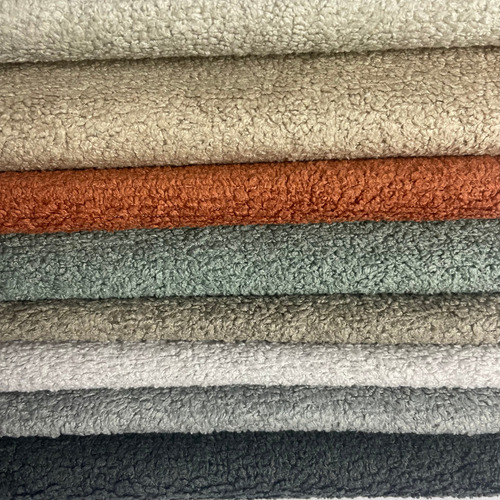 Tecido Para Moveis E Decoração Boucle Com Forro 20,00 Metros