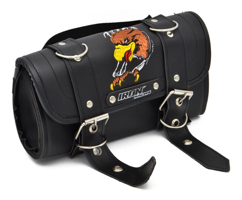 Bolsa Porta Herramienta Moto Chopper Negro Aguila Universal