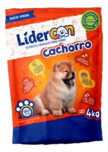 Croquetas Lider Can 4kg Perro Cachorro Razas Pequeñas