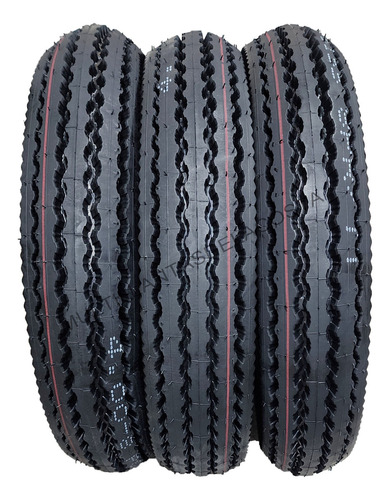 3 Llantas 4.00-8 Epsilon 8capas Mototaxi Reforzada