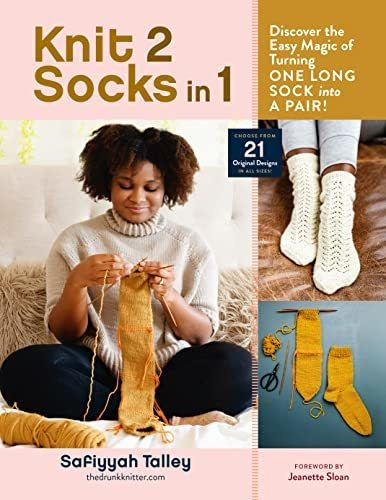 Book : Knit 2 Socks In 1 Discover The Easy Magic Of Turning
