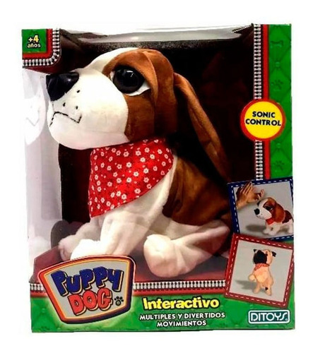 Perro Interactivo Puppy Dog Modelo 2 Ditoys