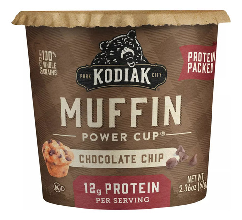 Kodiak Muffin Protein-packed Chocolate Chip 67 G (4pz)