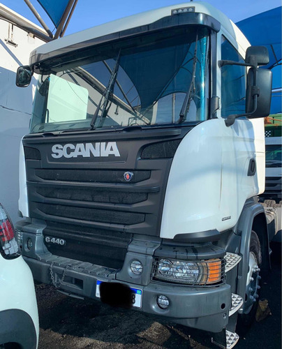 Imagem 2 de 15 de Scania G440 6x4 Bug Pesado 10 Pneus Zero Un Dono Revisada