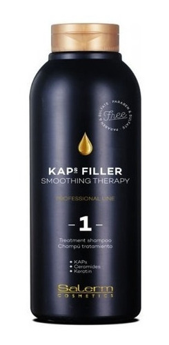 Shampoo Kaps Filler Salerm 500ml Mantto Alaciados H/españa.