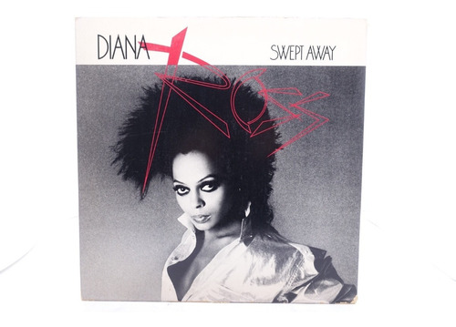 Vinilo Diana Ross  Swept Away . 1984. (usa)