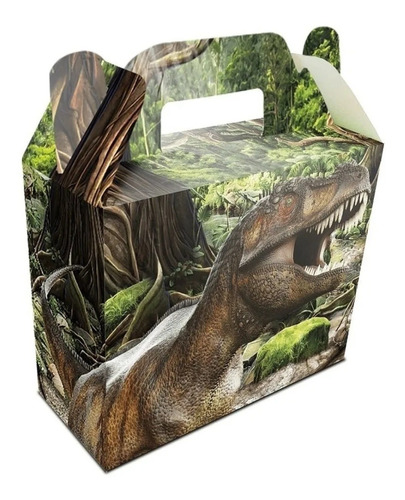 Dinosaurios 6 Cajas Para Sorpresas Para Cotillón Cumpleaños 