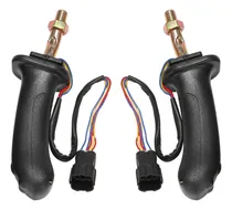 Comprar 2 Peças L+r 3 Botões Escavadeira Joystick Assy Handle Gears